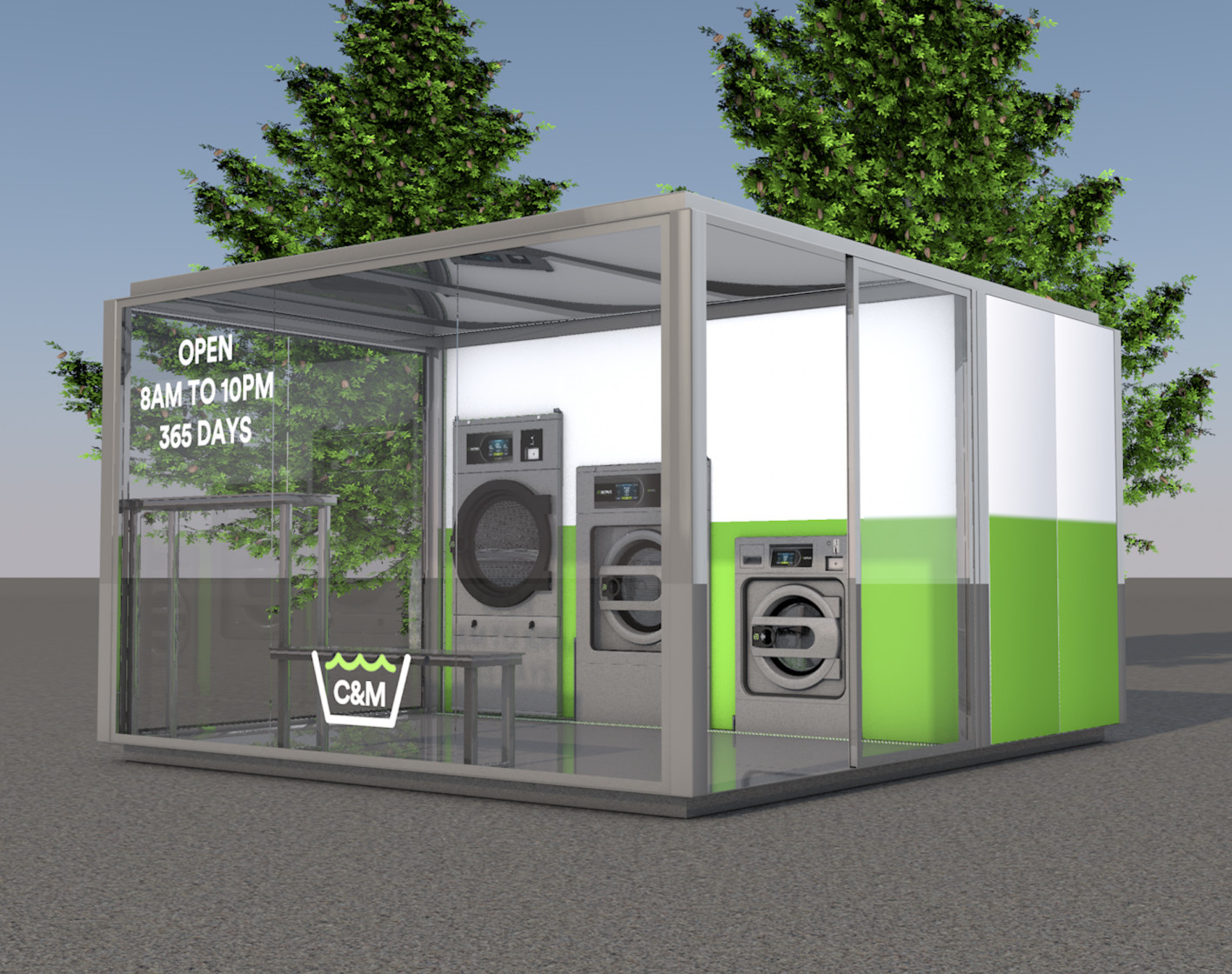 Mobile laundry Clean&Move What do you need? Domus Laundry